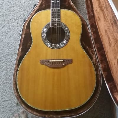 1979 Ovation Custom Legend 1619-4 Natural image 1