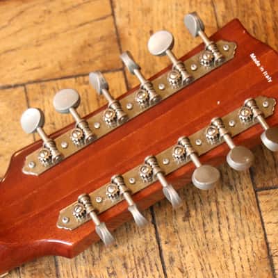 (Players Guitar - Few Lacquer Cracks) Vintage Eko Ranger XII c.1970 image 15