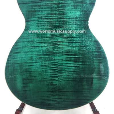 Ibanez Ibanez AS93FMTMG AS Artcore Expressionist Electric Guitar - Moss Green image 4