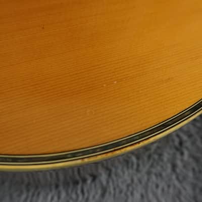 Pro Martin W-250 Vintage MIJ Dreadnought Acoustic Guitar w/ Gig Bag image 7