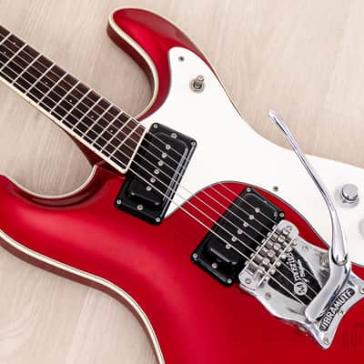 2007 Mosrite USA Ventures Model American Standard Mark I 1963 Sidejack w/ Case & Tags image 7