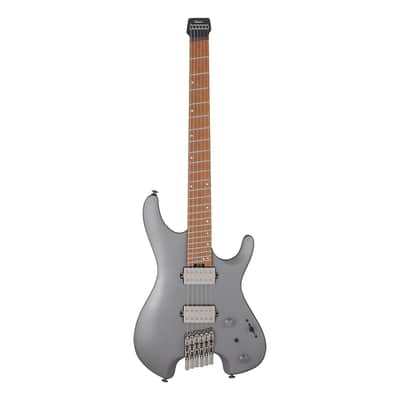 Ibanez QX52-MGM Quest Series Headless Electric Guitar, Metallic Gray Matte image 3