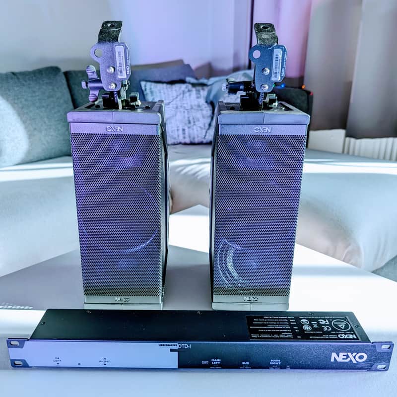 Nexo 2x iD-24T | 2x iDTQRA-V2 | 1x TDT-IU 2015 - Matte black image 1