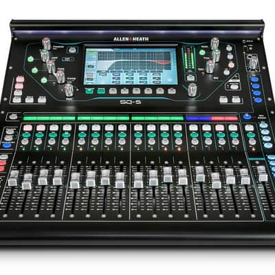 Allen & Heath SQ-5 48-Channel Digital Mixer/USB Interface 2017 - Present - Black image 1