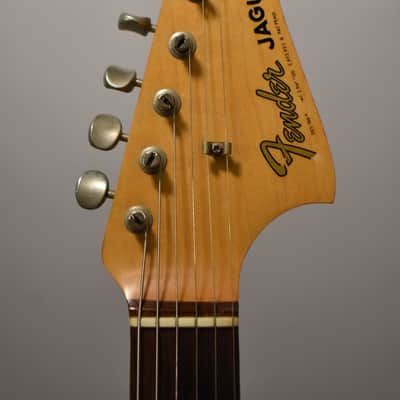 1963 Fender Jaguar Black Refin L-Series Pre-CBS w/HSC image 6