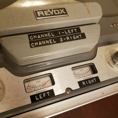 Revox G36 All-Tube Reel to Reel R2R magnetic tape recorder 10" 7" 1960s - Grey image 4