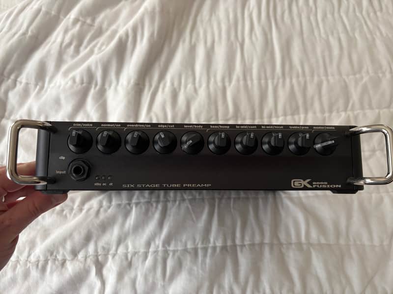 Gallien-Krueger Fusion 800S 800-Watt Ultra Light Bass Head 2019 - 2020 - Black image 1