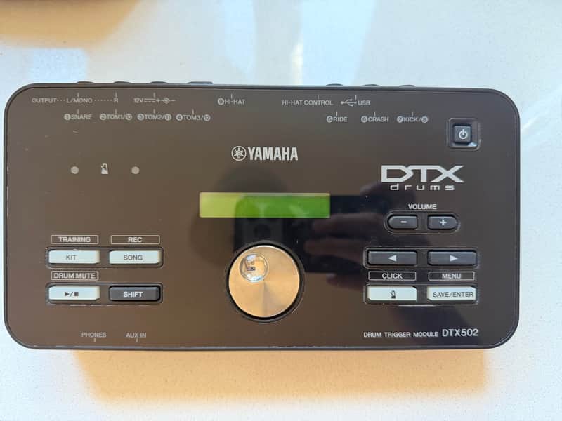 Yamaha DTX-502 Drum Trigger Module 2012 - 2017 - Black image 1