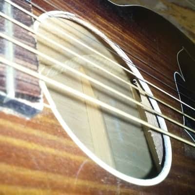 USA Lyra Slot Head Parlor art deco 1930's Striped Sunburst Inlaid Marquetry and case make an offer image 6