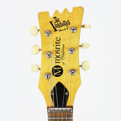 1966 Mosrite The Ventures Model Mark V Vintage Sunburst Electric Guitar- Rare 100% All Original ’66 MK V German Carve Ventures II Bakersfield CA (B180) image 17