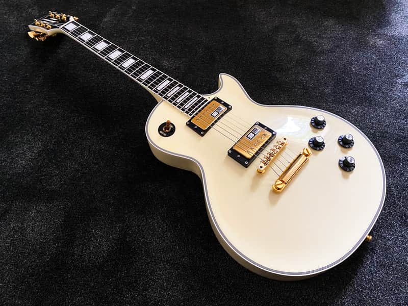 ESP Edwards E-LP-92CD WH 2012 White - MINT condition + CASE - Les