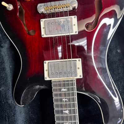 PRS SE Hollowbody Standard 2020 - 2024 - Fire Red Burst image 2