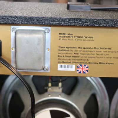 Marshall Valvestate S80 Model 8240 Stereo Chorus Amp image 9