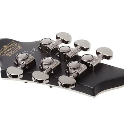 Schecter Ernie C C-1 Left-Handed Satin Black Reign image 14