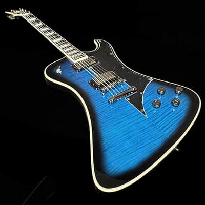 Hagstrom Fantomen w/ Case - Worn Denim *USA Small Business* image 1