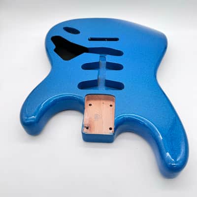 HooDoo Stratocaster Body Alder Sparkle Blue hsb6385 image 4