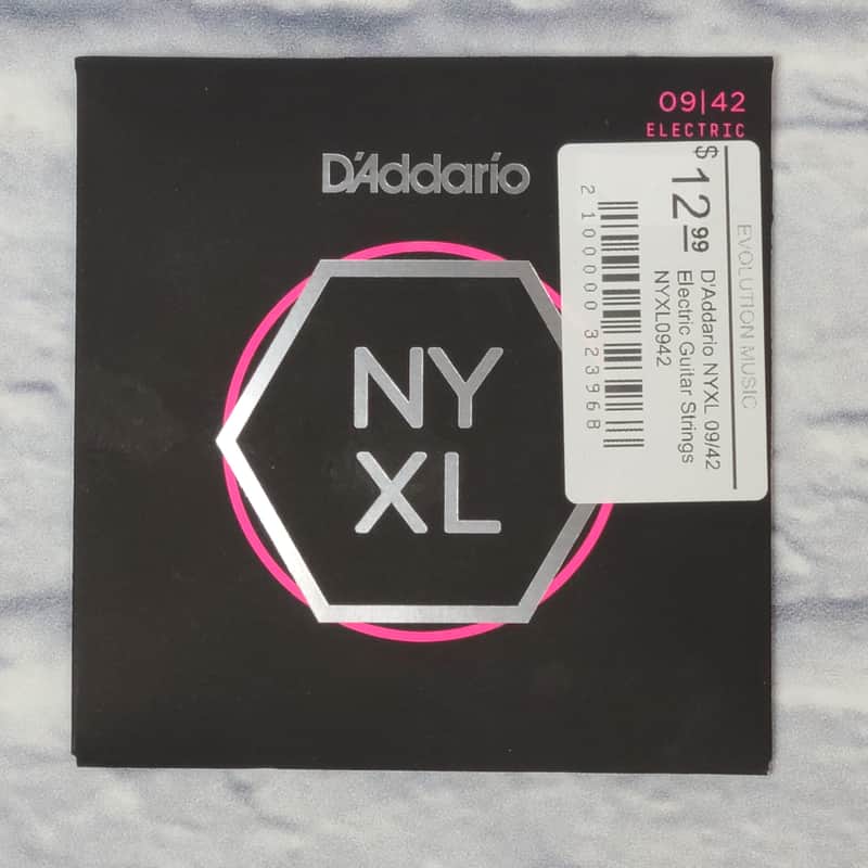 D'Addario NYXL 09/42 Electric Guitar Strings NYXL0942 image 1