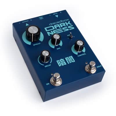 Dreadbox Darkness Stereo Reverb Pedal, Open Box (Like New) image 2