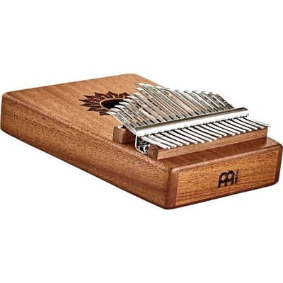 Meinl Sonic Energy Sound Hole Kalimba C Major 17-notes Mahogany Matte image 2