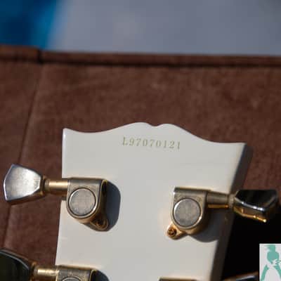 1997 Orville (Licensed by Gibson) LPC-75 - Alpine White w Seymour Duncan Bridge PU! - Pro Set Up w Perfect Frets/Action/Intonation! image 5