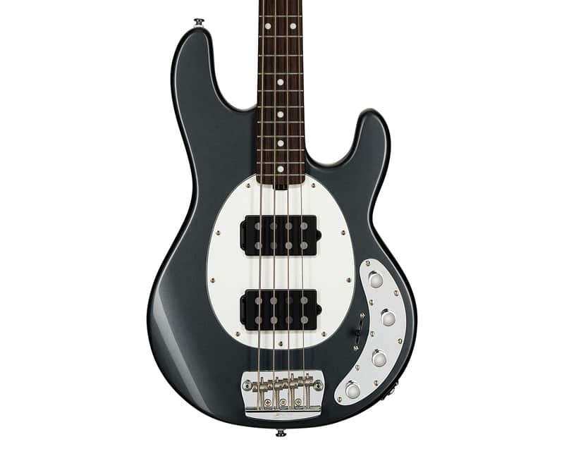 Sterling by Music Man StingRay HH RAY34HH - Charcoal Frost image 1