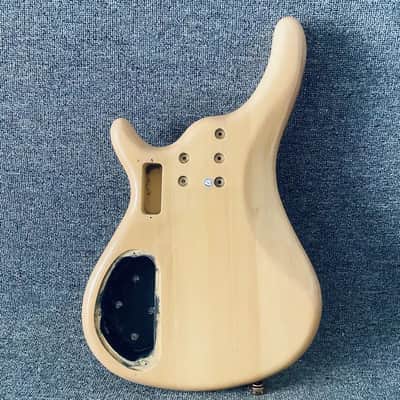 Solid Basswood Bass Guitar Body image 5
