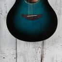 Yamaha APX600 Thinline Cutaway Acoustic Electric Guitar Oriental Blue Burst