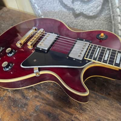 Gibson Les Paul Custom 1976 Wine Red image 4