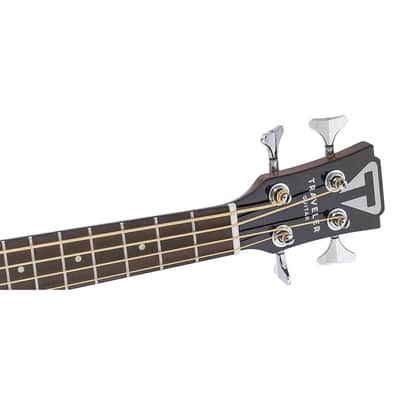 Traveler Guitar Redlands Mini Bass Compact Acoustic Bass w/ Gig Bag, Spruce image 4