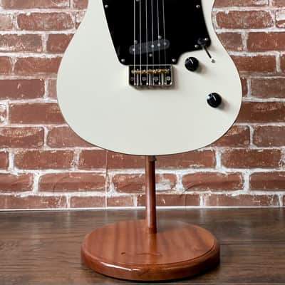 Swope Biscayne Double Slant Pickups "White Sand" finish w/ Black Bakelite Guard 7lbs 0.6oz (Authorized Dealer) image 3