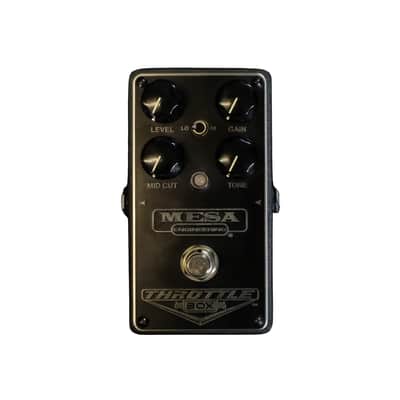 Mesa Boogie Throttle Box Overdrive Pedal 2010s Black image 1