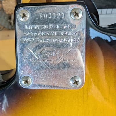Fender Stratocaster 1957 - Masterbuilt Dennis Galuszka Sunburst image 13