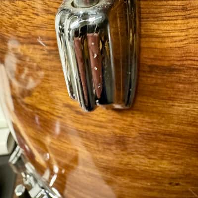 Rogers 16x18 Floor Tom - 3ply - 4 Leg Fullerton Era 1970’s - Koa image 6