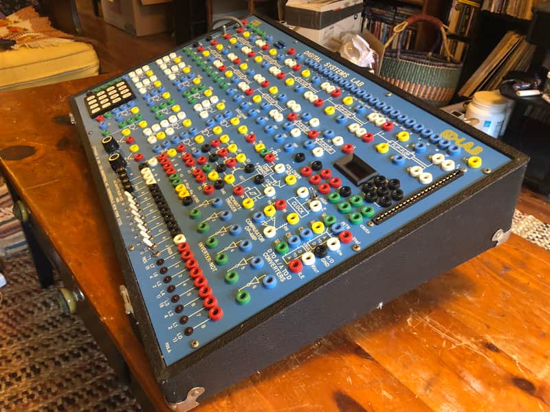 CES Ed-Lab 703a Digital Systems Lab modular synth analog computer banana logic suitcase expander image 1