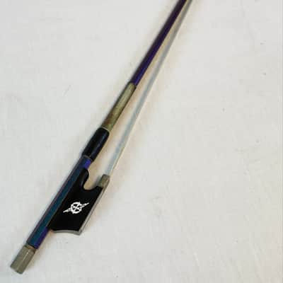 CodaBow "Electric" Carbon Fiber 4/4 Violin Bow w/Bag image 2