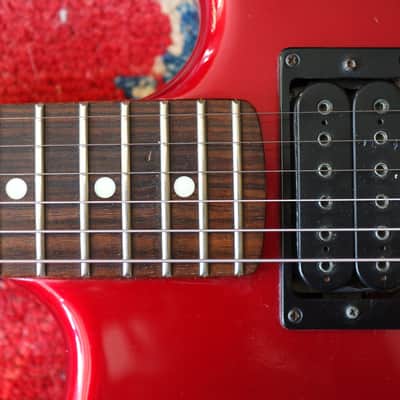 Kramer / ESP J-2000 Pacer Prototype with Kahler 1984 Red image 20