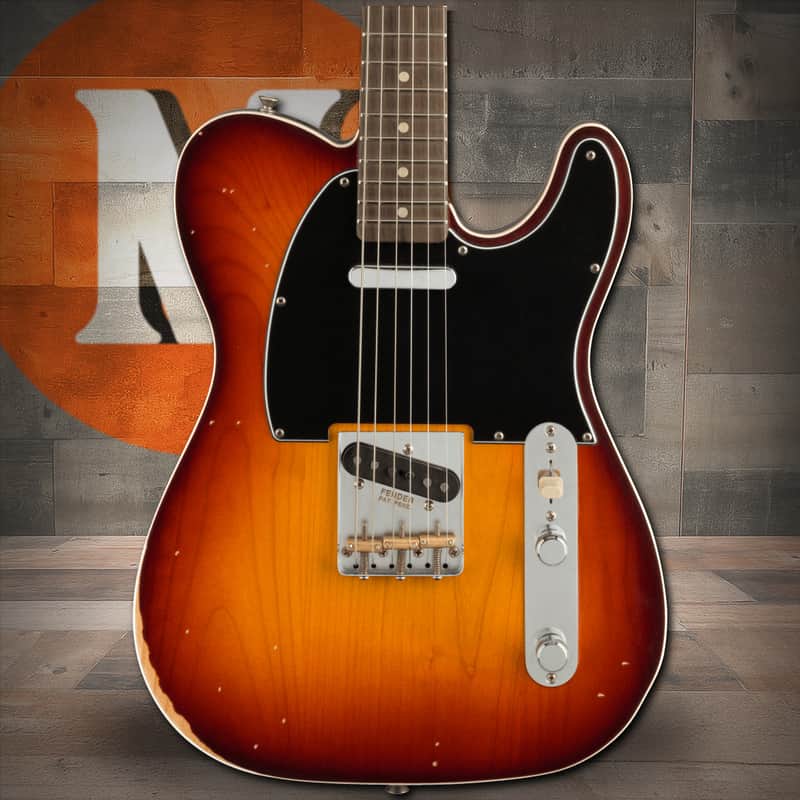 Fender Jason Isbell Custom Telecaster Rosewood - 3-Color Chocolate Burst image 1