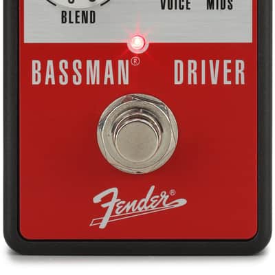 Fender Bassman Driver Bass Overdrive Pedal image 1