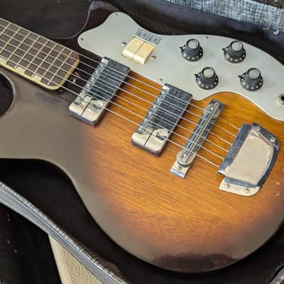 Teisco / Del Rey MJ-2 1960s - Sunburst image 4