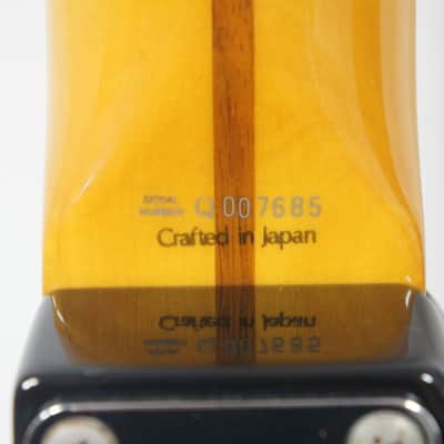 Fender Japan ST57-58US Stratocaster Black Q Serial 2002 USA Vintage PU CIJ image 14