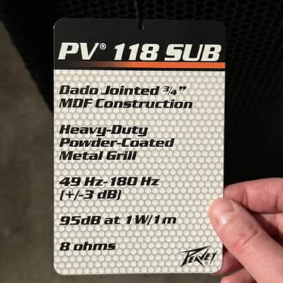 Peavey PV115s & PV118s image 4