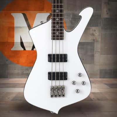 Ibanez Sharlee D'Angelo Signature 4 String Electric Bass - Pearl White (SDB3PW) image 1