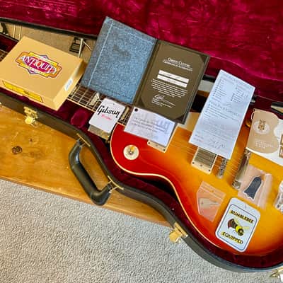 Gibson Les Paul R8 1958 Custom Shop With Upgrades Case & Candy 2011 - Cherry Sunburst image 22