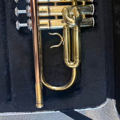 Palatino brand Trumpet with case and  mouthpiece image 2
