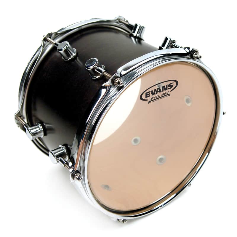 Evans 10" Genera G2 Clear Clear image 2