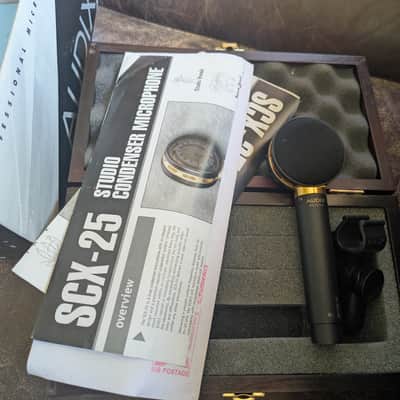 Audix SGX25-A 1980s. complete with original box, case, clip, and manual image 1
