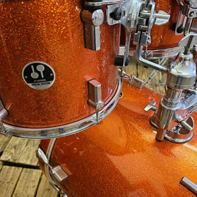 Drum Kit Sonor 3007 Special Edition, Orange Sparkle USED! RKSE010624 image 4