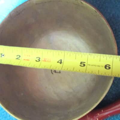 Rin Singing Bowl Cup Chime Bell with Striker - Vintage image 5