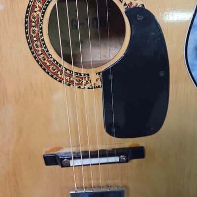 Vintage RARE 1970's Global G100 Stella Style Parlor Acoustic Guitar New Strings image 4