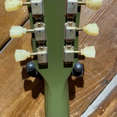 2015 Gibson Custom Shop R8 Les Paul Standard '58 Reissue VOS, Olive Drab image 13